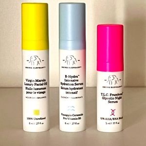 Drunk Elephant Bundle Virginia Marula Oil Lala Retro B Hydra